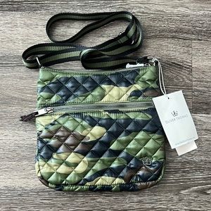 NWT Oliver Thomas Camo crossbody